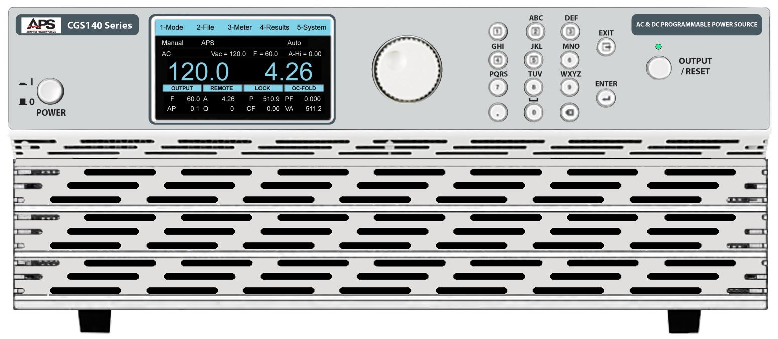 CGS100 Series AC and DC Power Sources - Adaptive Power Systems